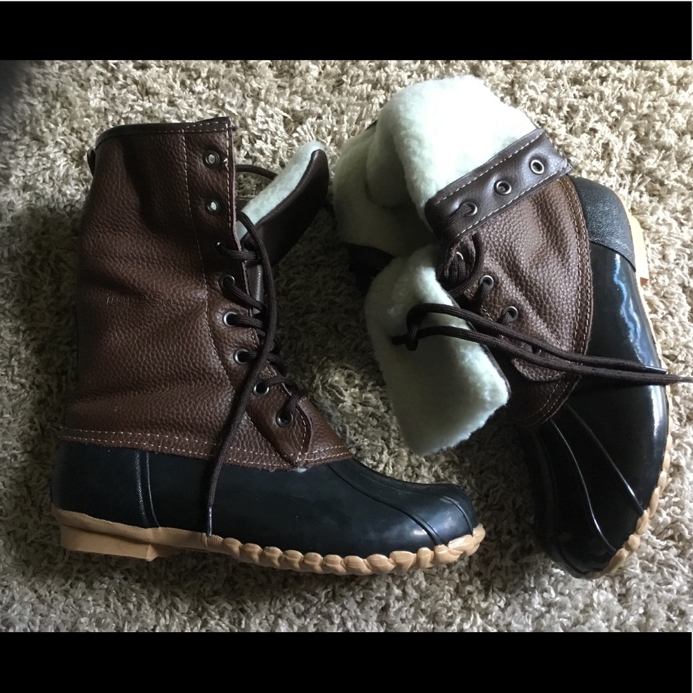 Totes Rain/winter foldover Boots